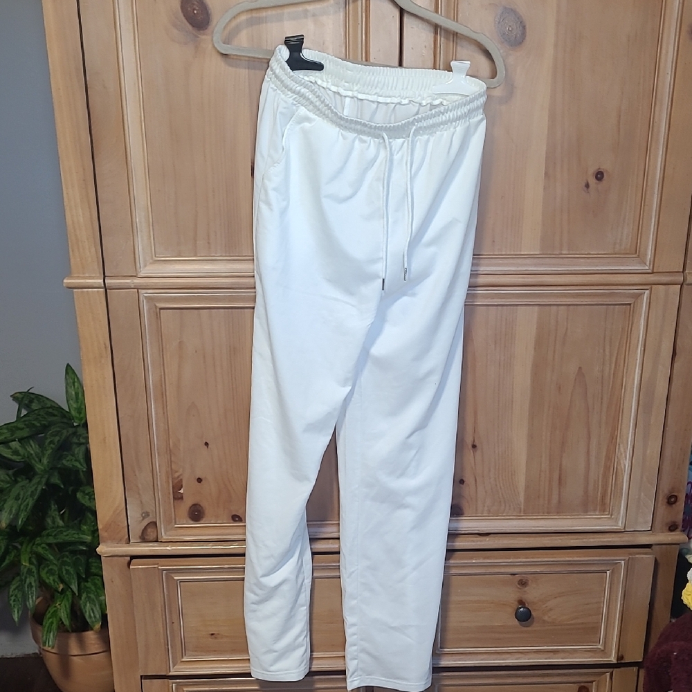 Men's Classic White Joggers